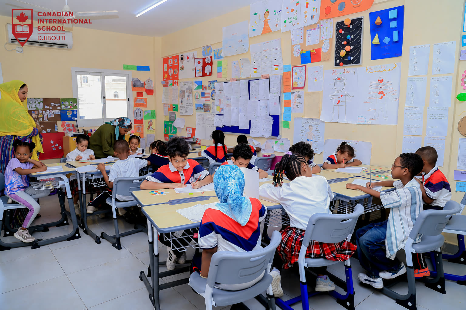 In the classroom